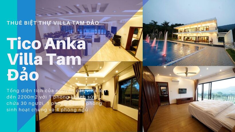 Top 20 Resort biệt thự villa Tam Đảo Vĩnh Phúc đẹp giá rẻ có hồ bơi nguyên căn