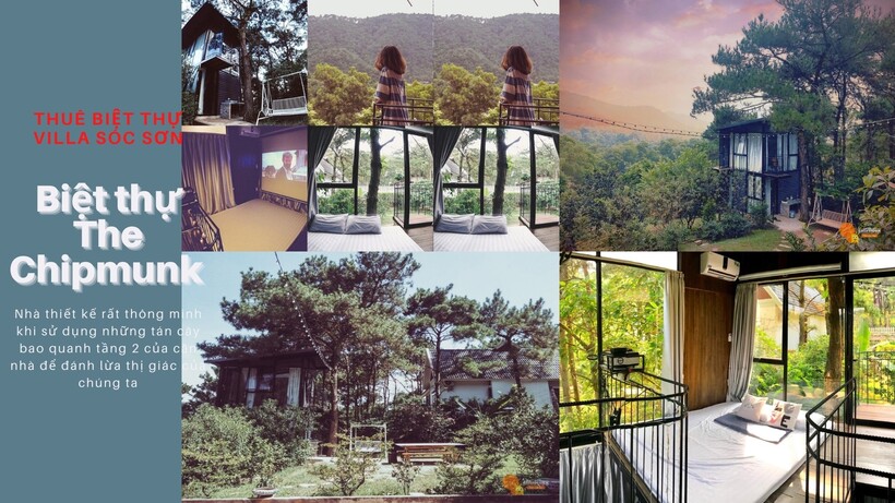 Top 10 Resort biệt thự villa Sóc Sơn giá rẻ đẹp có hồ bơi cho thuê nguyên căn